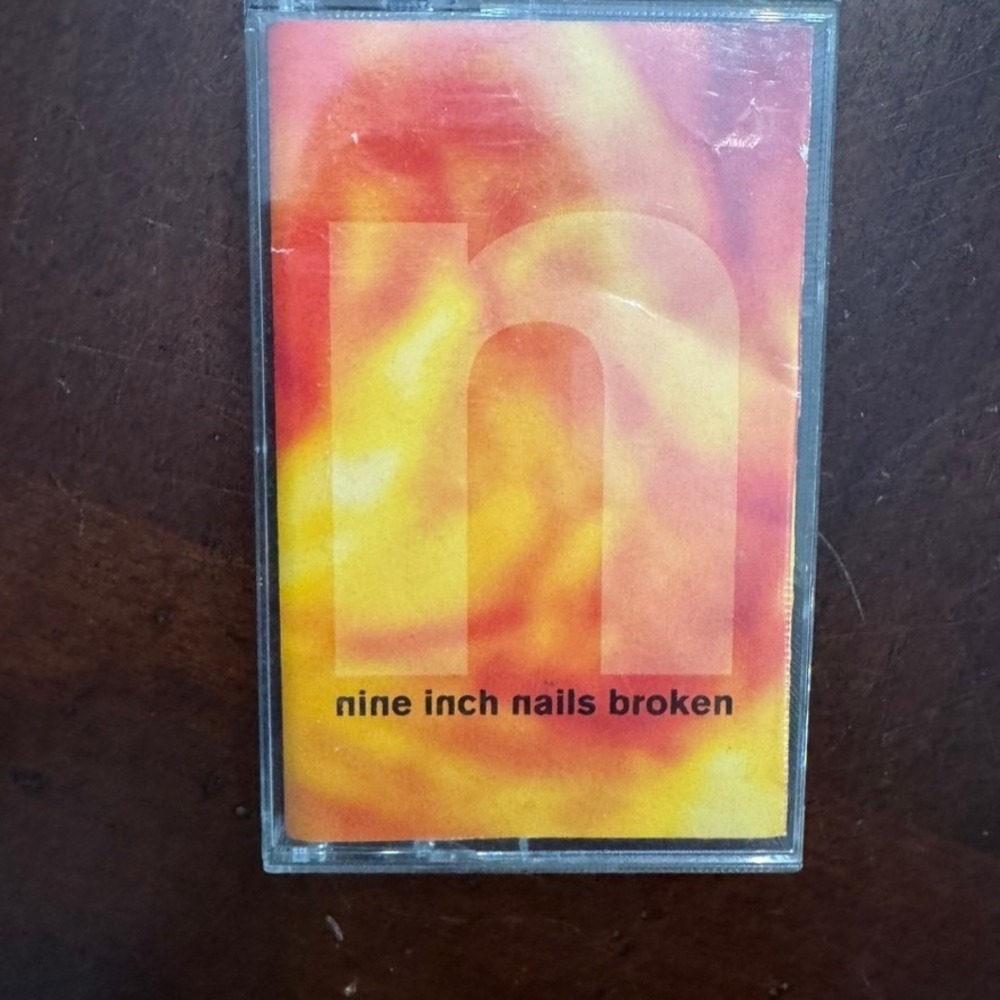 Nine Inch Nails Broken Cassette Tape 1992 EP Industrial Rock NIN 92213-4 Nothing